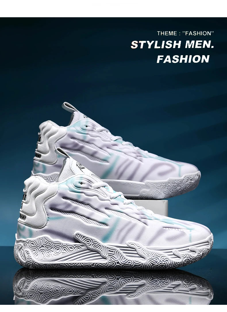Three Ball Three Generation Lamelo Ball MB.01 Basketball Shoes Men's Actual Combat Cushioned Low-Top Sneakers Cushioned Rebound