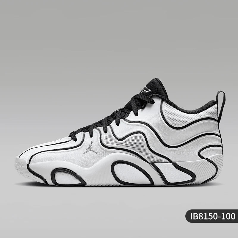 Nike Authentic JORDAN Men's Fashion Shock Absorption Lace-Up Basketball Shoes IB8150-100