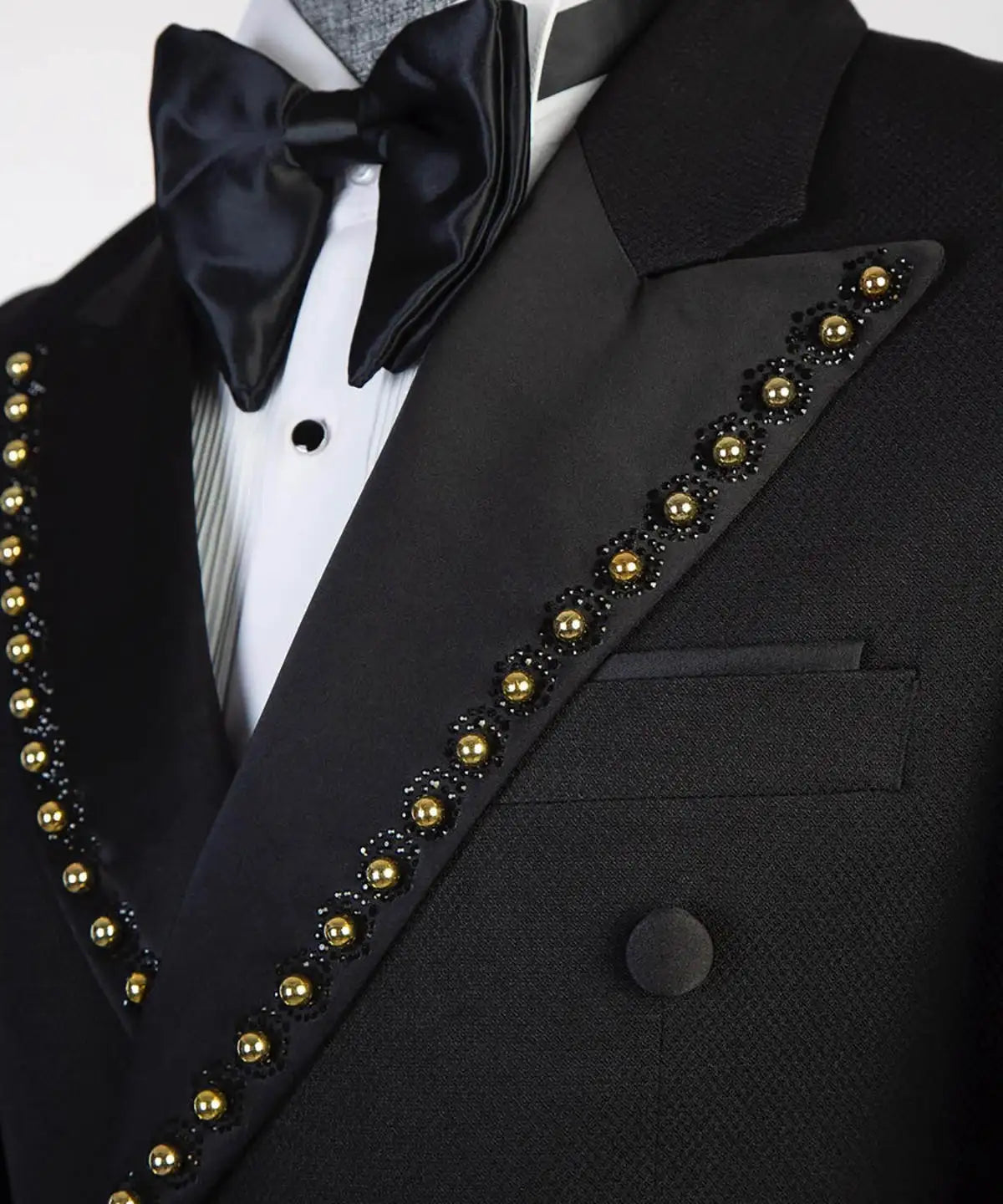 Fashion Men's Suit Shine Crystal Wedding Suits Comfort 2-Pieces Party Tailor-Made Groom Groomsman Formal Occasions Customized