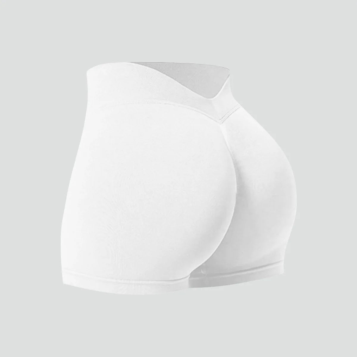 Women Summer V- Waisted Yoga Shorts Fashionable and Sexy Running Fitness Pants Gym High Elastic Hip Liftting Sports Shorts