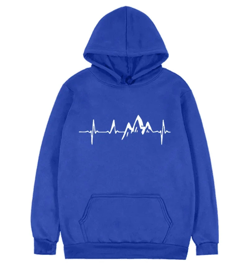Men's and Women's Casual Hoodies Autumn and Winter New Street Fashion Casual Sportswear Soft Loose Long-Sleeved Adult Pullover