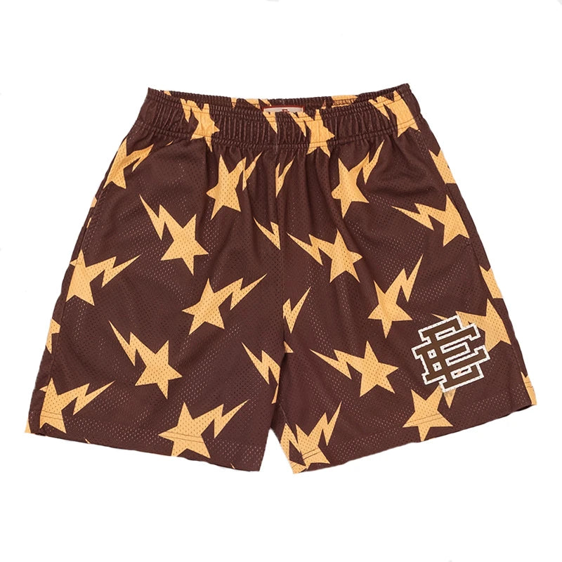 2025 EE Eric Emanuel Basic Shorts NEW men's casual shorts fitness sports pants summer gym workout Men Classic GYM Mesh Shorts