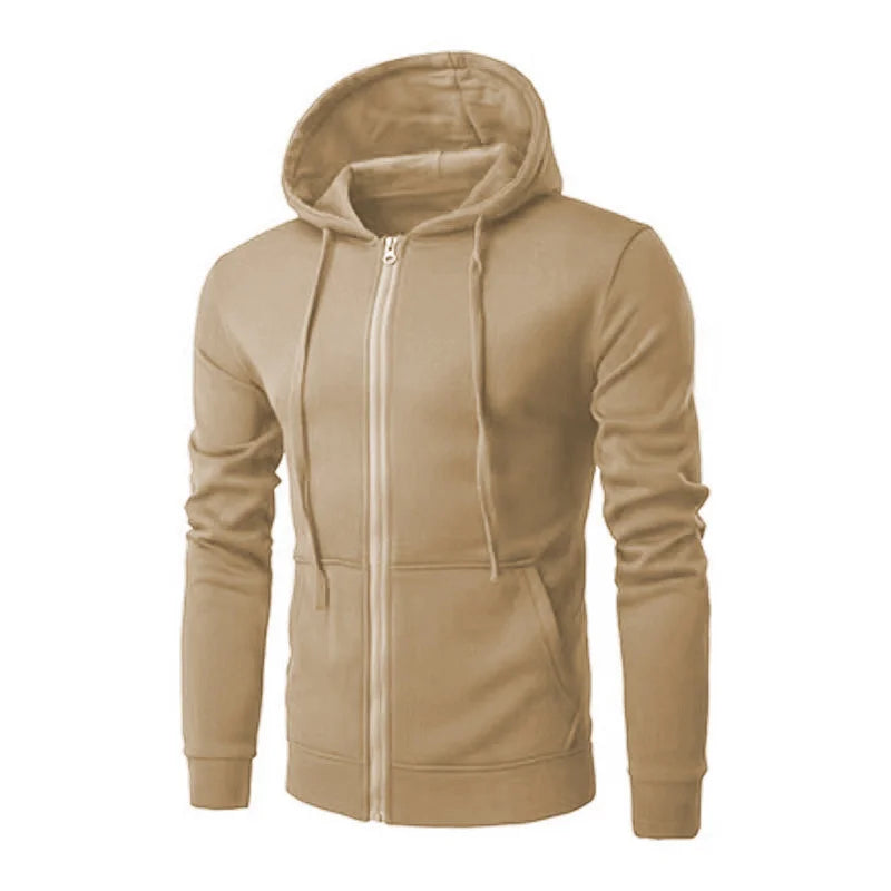 spring autumn Men Sweatshirts Long Sleeve Hoodie Zipper cardigan Male/woman Hoodies Sweatshirt Slim Fit Hoodie Male Clothing
