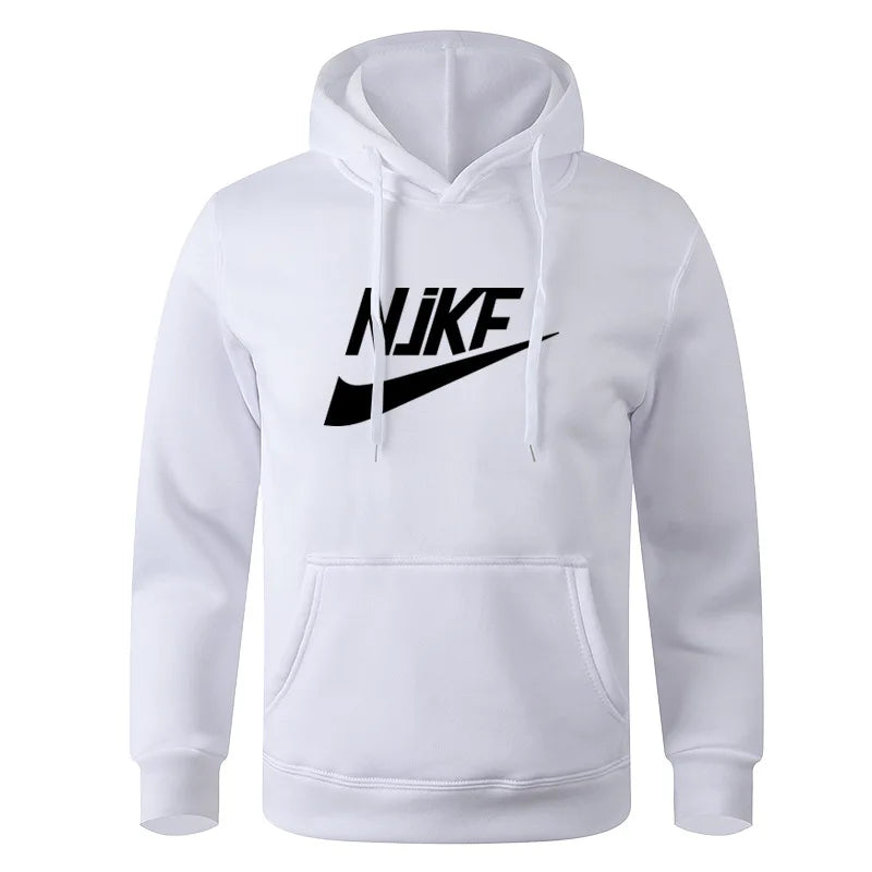 New autumn and winter men's and women's fleece hoodies for foreign trade, casual sports, fashionable men's hoodies