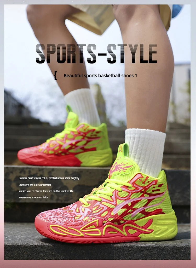 Men Basketball Shoes Outdoor Unisex Breathable Athletic Unisex Trainer Women High Quality Sneakers Running Light Sports Shoes