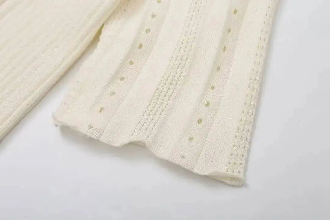 Elegant Knit Dress For Women White Slim O-neck Single Breasted Short Sleeve Long Dresses Female Spring Fashion Lady Robe T88X