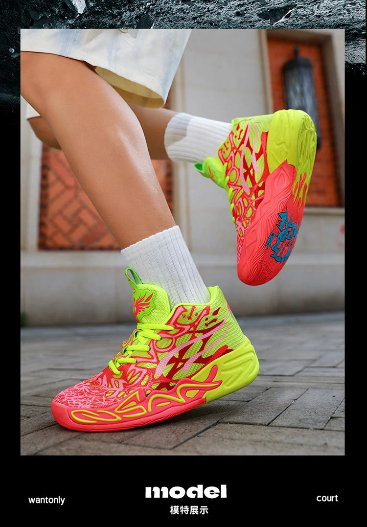 Men Basketball Shoes Outdoor Unisex Breathable Athletic Unisex Trainer Women High Quality Sneakers Running Light Sports Shoes