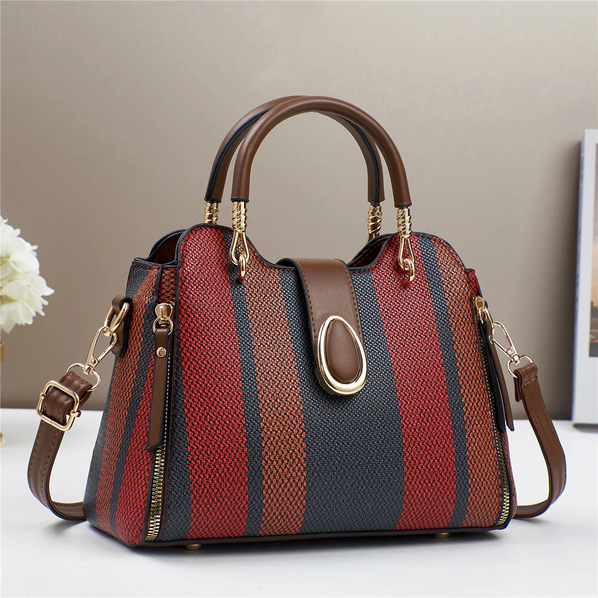 High Quality Women'S Crossbody Bag Luxury Brand Designer Handbag Large Capacity Classic Crossbody Bag Commuting Tote Bag Women