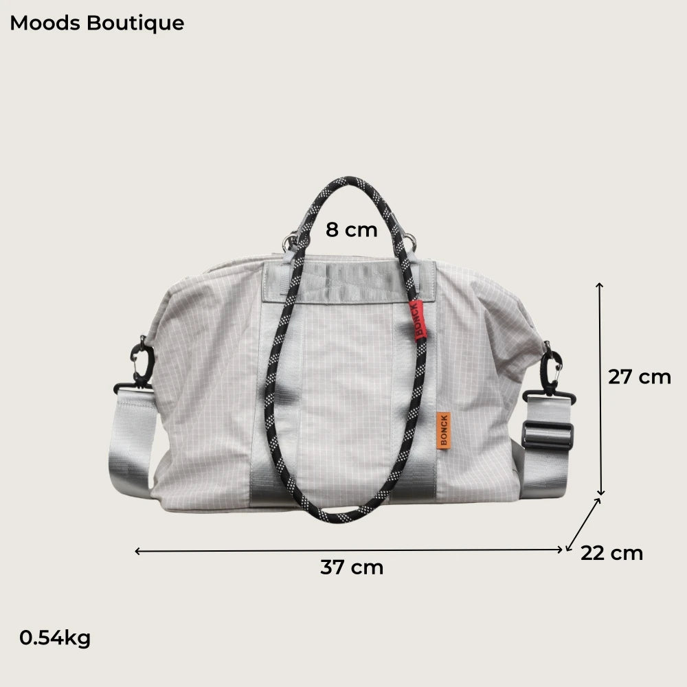 Geometric Design Travelling Shoulder Crossbody Gym Bags For Women Wet and Dry Separated Large Capacity Shopper Handbag For Sport