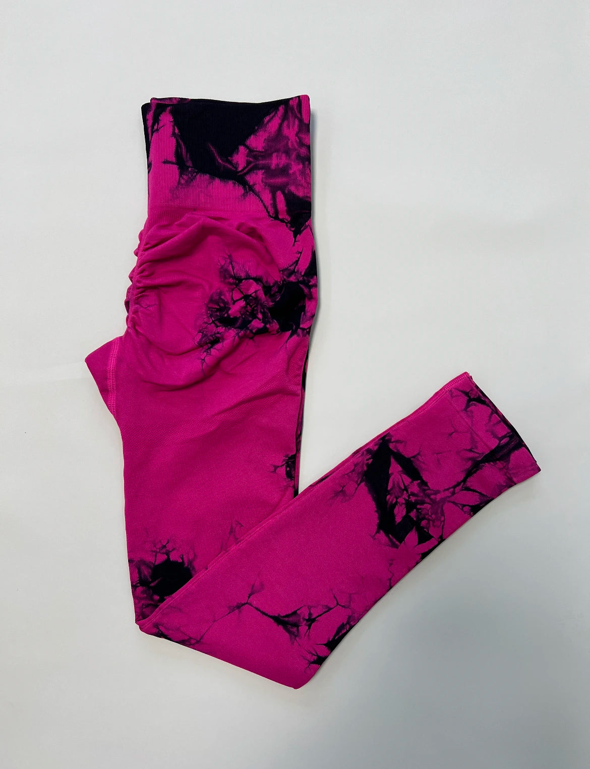 Women Tiedye Gym Leggings Push Up Seamless Yoga Pant Scrunch Sports Fitness Tights High Waist Workout Training Leggins Wholeasle
