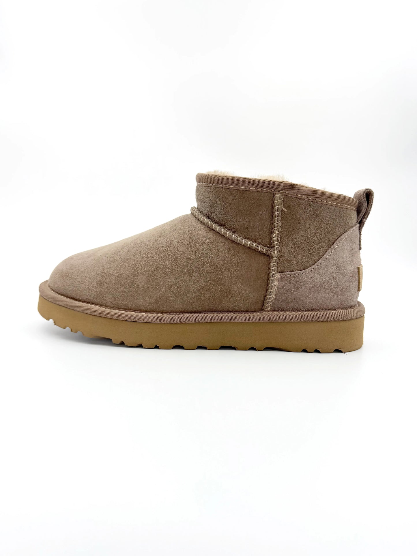 Women Winter Snow Boots Genuine Sheepskin Lined Boots Cow Suede Leather Ankle Boots Warm Fur Boots EVA Platform Casual Shoes