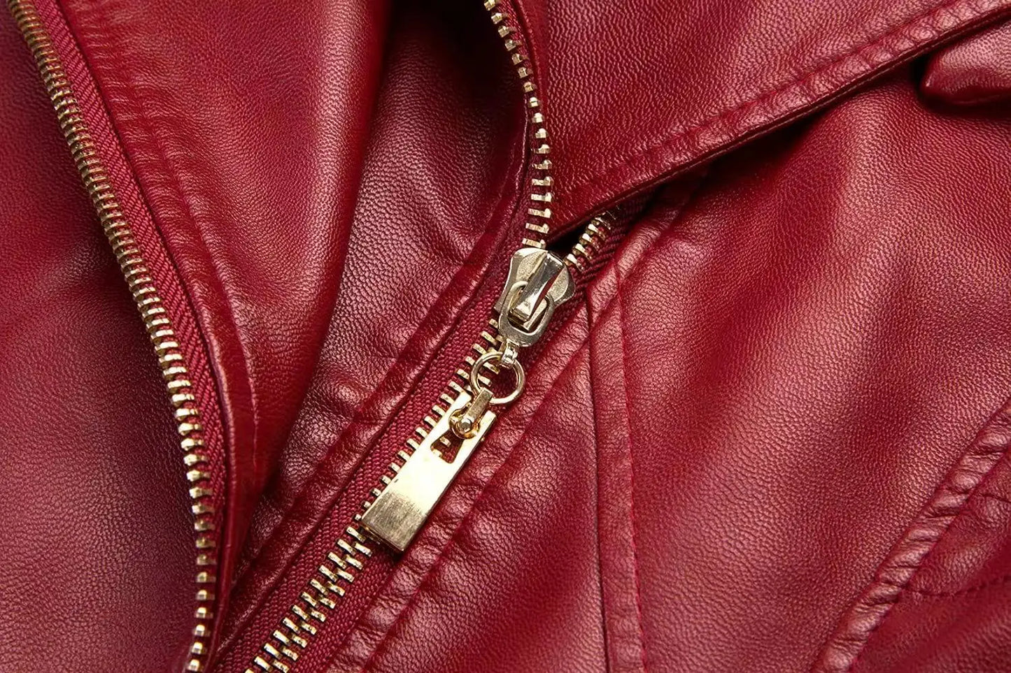 2025 New Autumn and Winter Leather Jacket Short Large Size Slim Fit Leather Jacket Thin Jacket Fashionable and Versatile