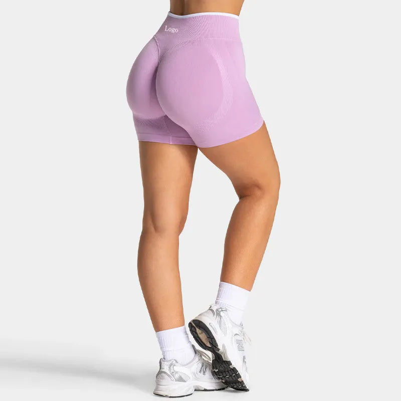 Ignite Sculpt Series Logo Scrunch Seamless Leggings Women Yoga Pants Hip Lifting Running Exercise Gym Sports Bra Fitness Shorts