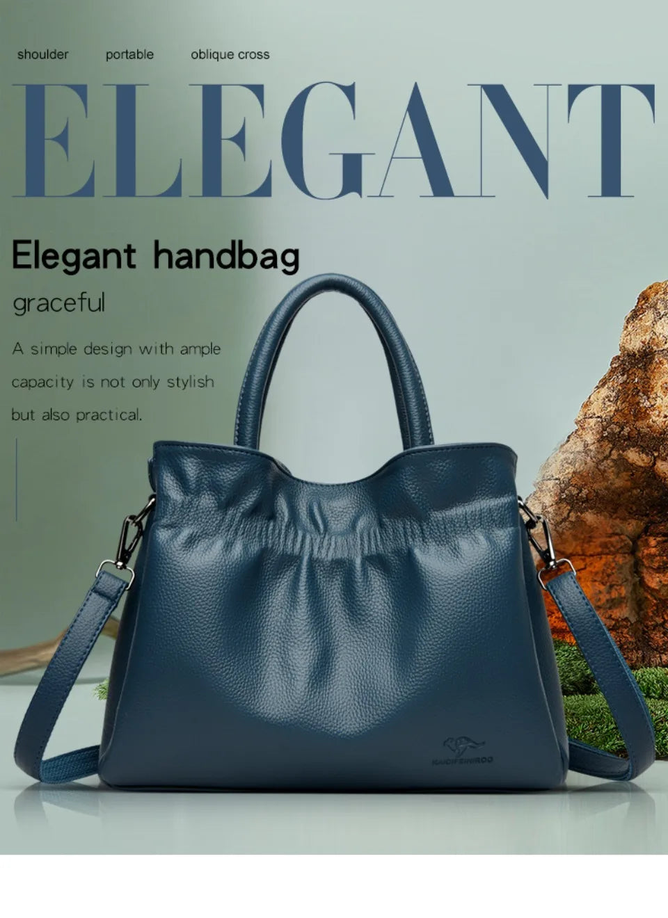 Luxury Soft Leather Shoulder Crossbody Bag for Women Mother 2025 Designer Handbags and Purse Female Small Casual Tote Sac A Main