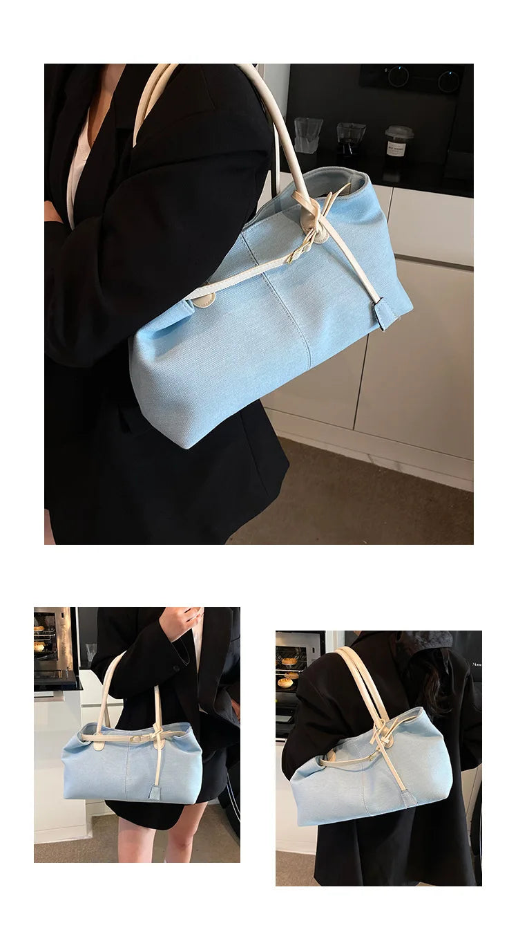 2026 High Quality Fashionable Versatile Commuting Handbag Simple Casual Large Capacity Single Armpit Shoulder Bag for Women