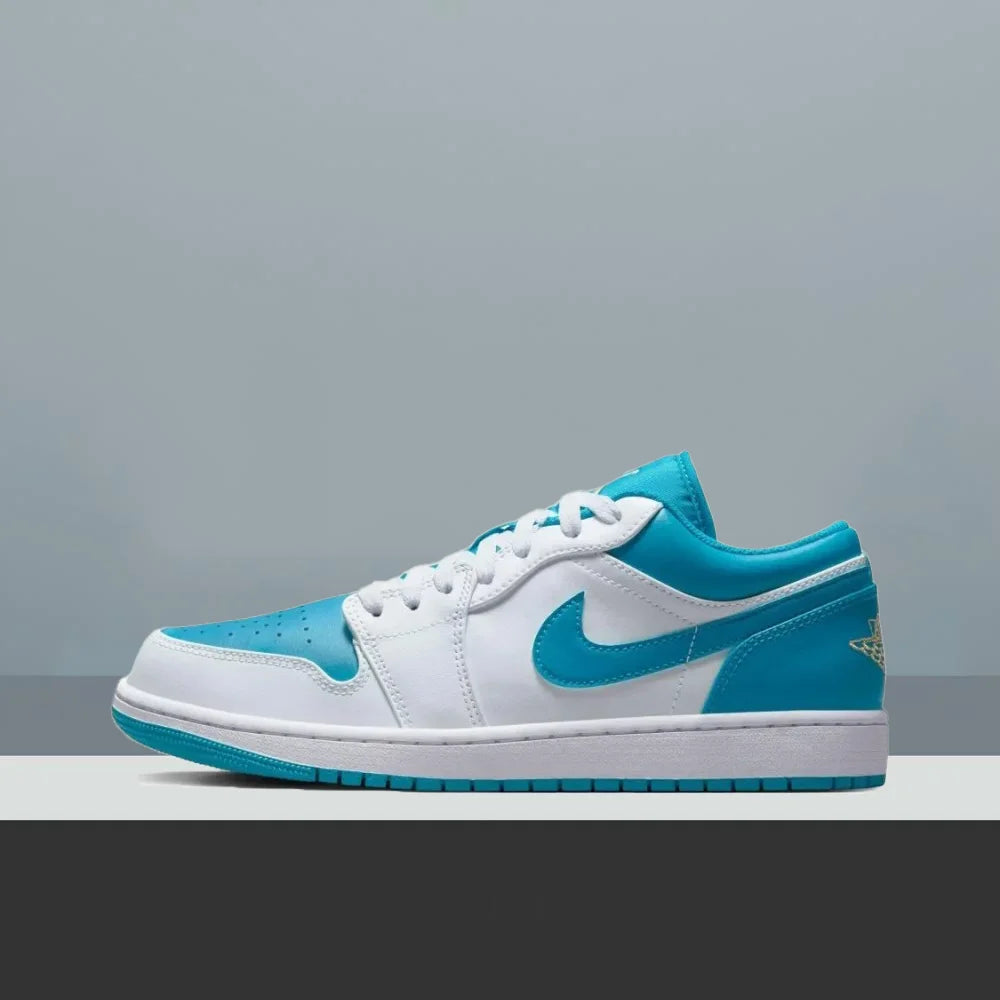 Nike Air Jordan 1 Low Unisex Basketball Shoes, Comfortable Cushioning, Perfect for Sports and Casual Wear 553558-174