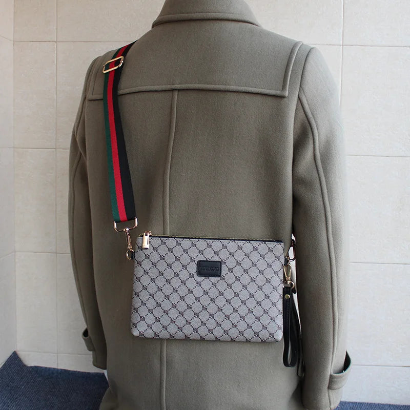 Fashion Men's Bag Trend Brand Casual Versatile Envelope Bag High Quality Sports Shoulder Crossbody Bag Designer Luxury Handbags