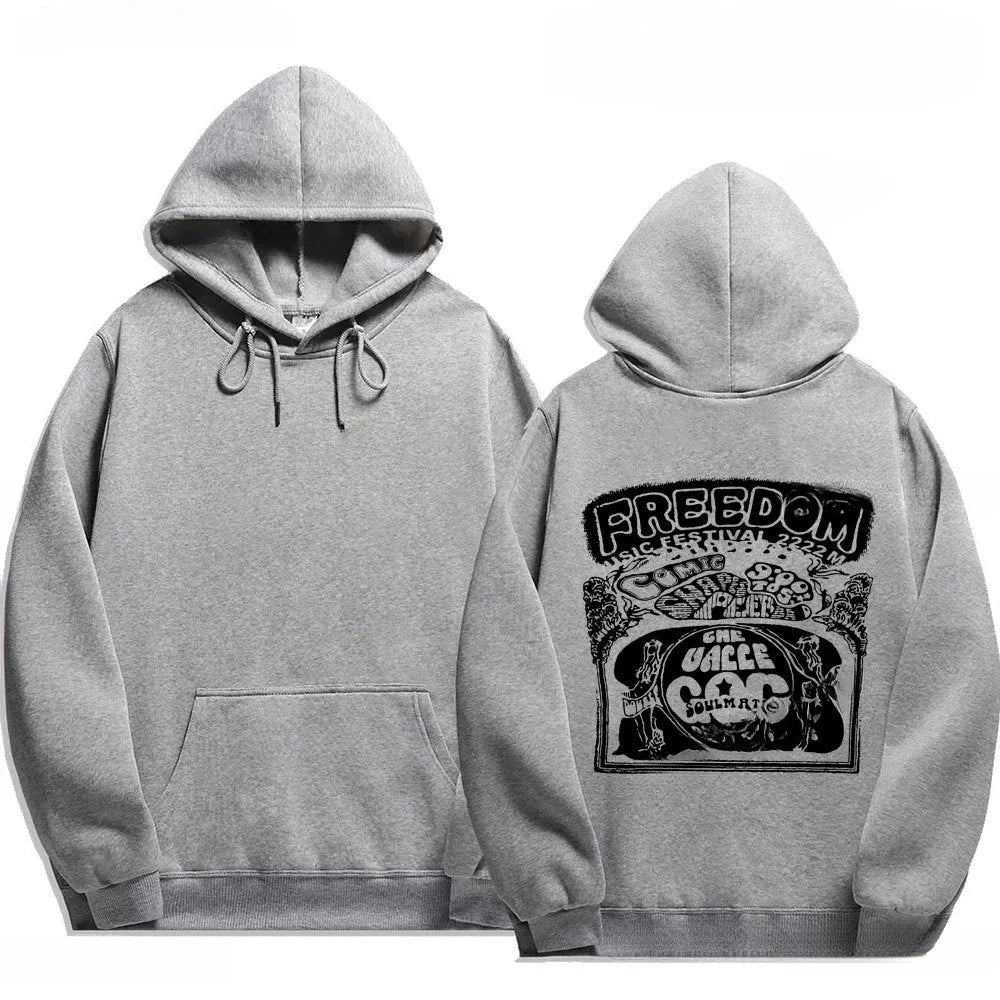 2026  New Style  Cry of  Fear Hoodies  Double Sided   Men's  Women's  Sweatshirt  Unisex  Long-sleeved  Hoodie  Size S-3XL