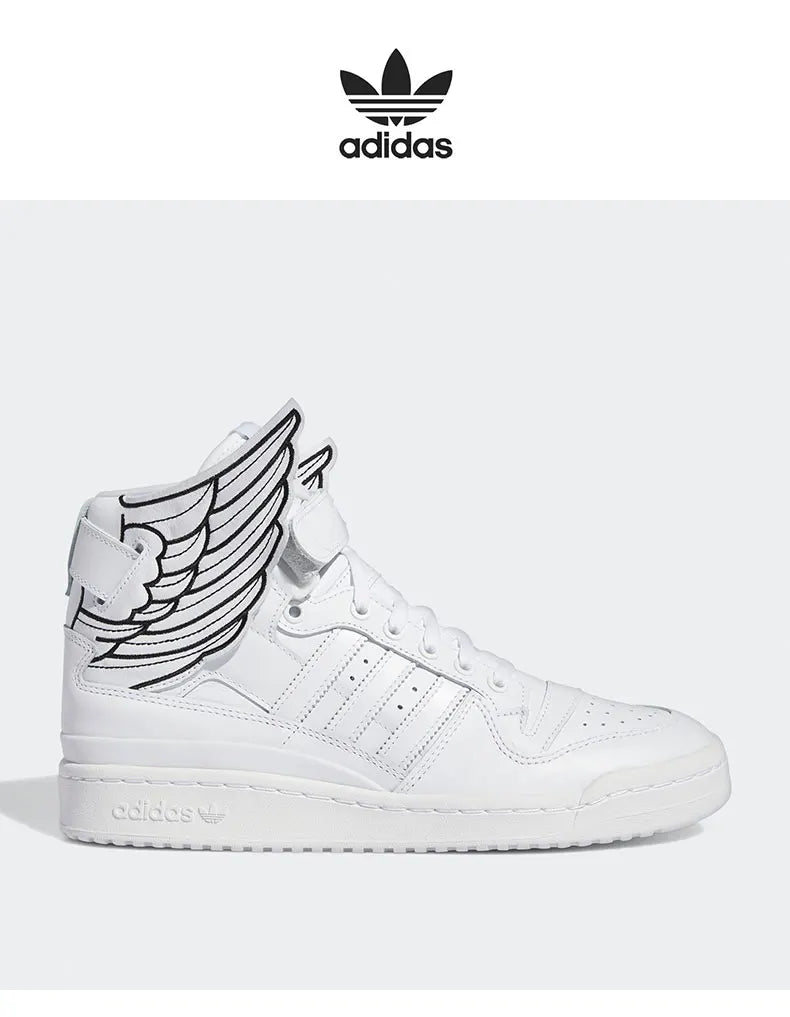 Adidas genuine clover wing high top men's and women's sports casual shoes GX9445