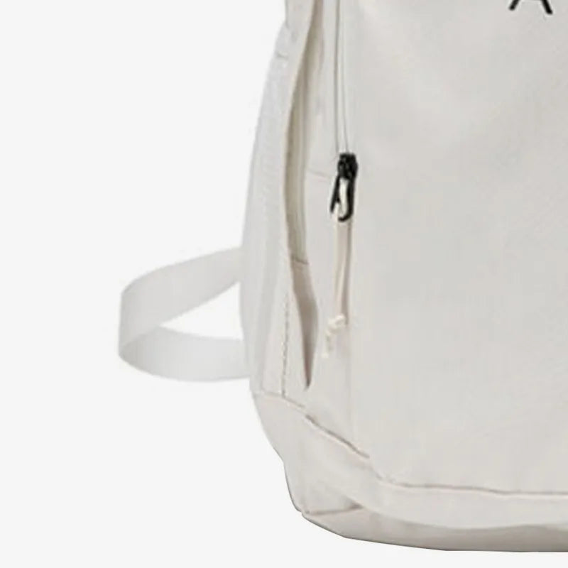 Nike's new men's and women's white gray and white casual classic backpack CK0954-092