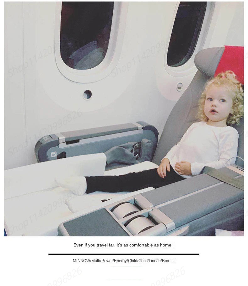 Children's Luggage Can Lie Down Can Sit Can Ride Multi Purpose Child Cabin Suitcase ABS Multifunctional Baby Traveller's Bed