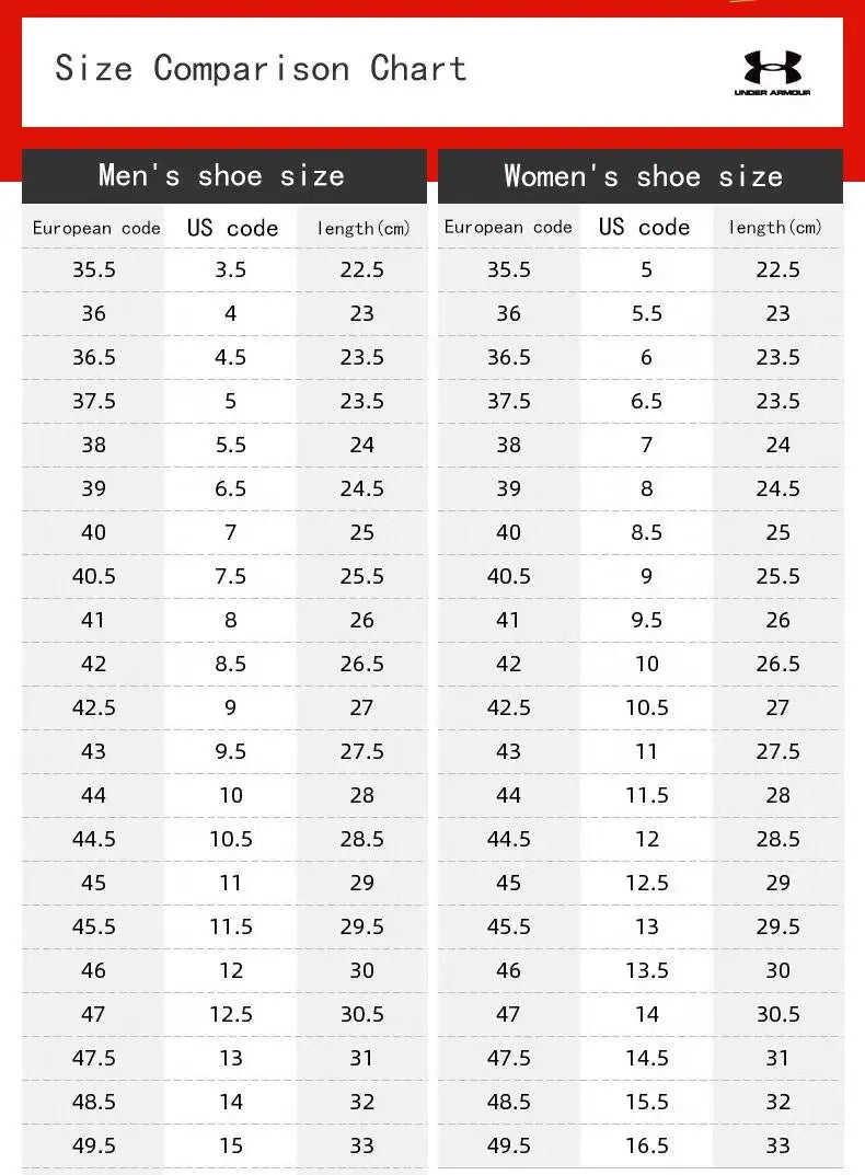 Underarmour Men's And Women's Outdoor Exercise Sports Shoes Trendy, Fashionable, Breathable, Lightweight Casual Shoes3028539-107