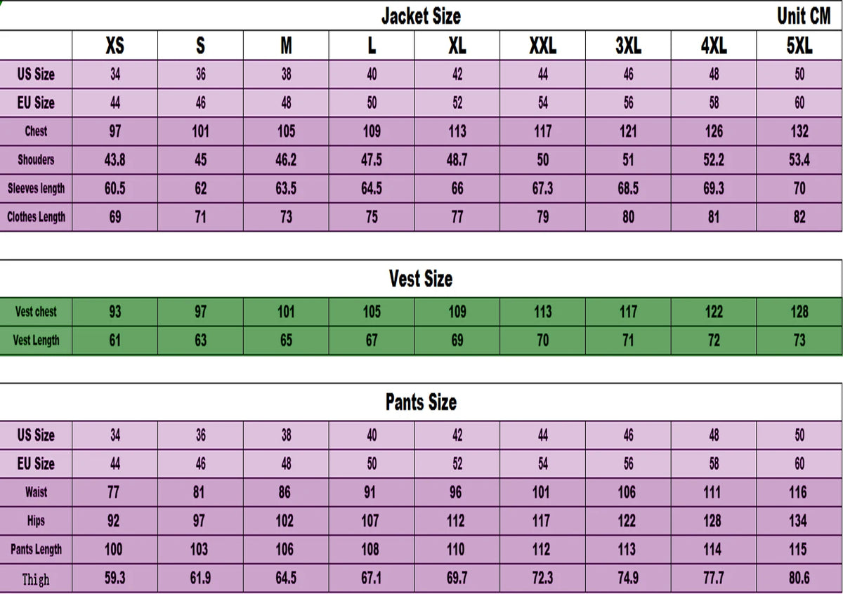Men's 3-Piece Jacquard Suit – Latest Custom-Made Wedding Groom's Tailcoat (Jacket, Trousers, and Vest) – Classic Design