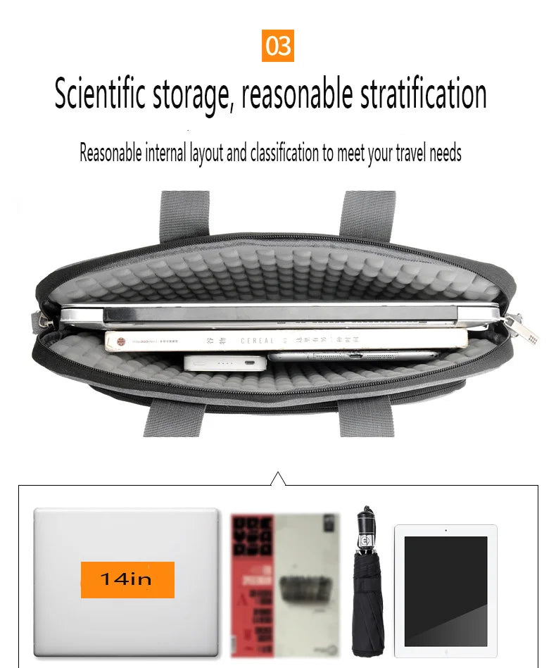 Airbag Laptop Bag For macbook Case 13 14 15.6 17.3 inch Laptop Case For macbook Air ASUS Lenovo Dell Huawei Laptop Sleeve