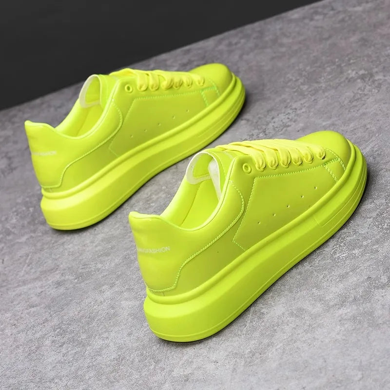 Classic white casual men's and women's shoes non-slip lightweight tennis walking shoes men's outdoor running shoes