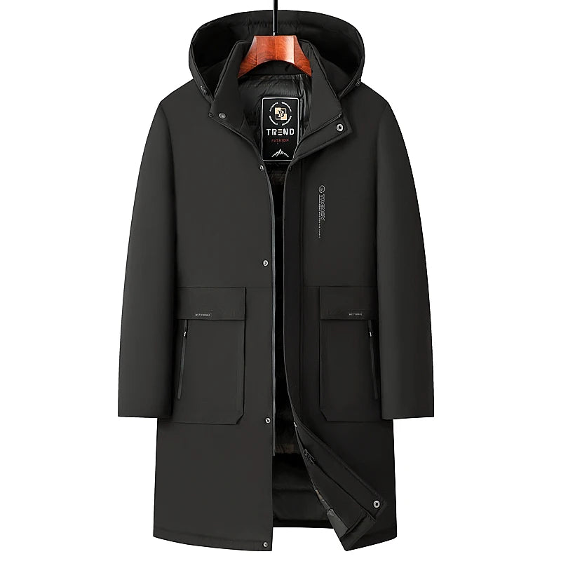 High End Traceless New Brand Business Casual Fashion Men Leather Jacket Faux PU Coats Autumn Winter Men Clothing 2026