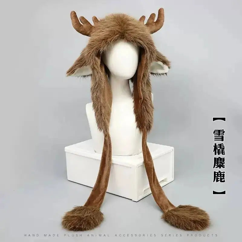 Halloween Cosplay Deluxe Plush Monster Animal Costume Adult Fox Cat Girl Cosplay Costume Halloween Costumes Women Fancy Party