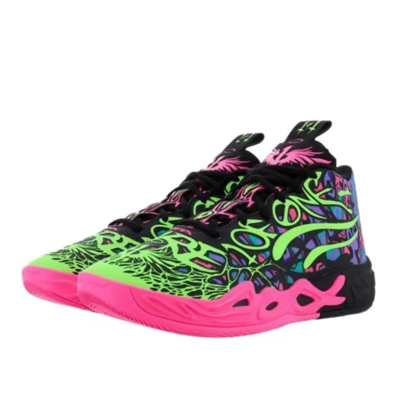 Puma MB.04 Ball 4 Men's Fashion-Forward Basketball Shoes with Multi-Functional Support, Comfort, and Slip-Resistance 310837-01