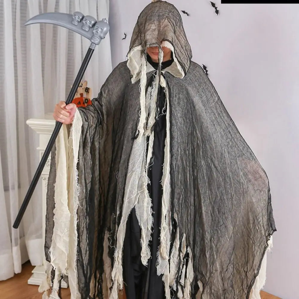 Polyester Halloween Ghost Cloaks Wizard Photo Pros Dementors Cosplay Costume Clothing Props Costumes Outfit