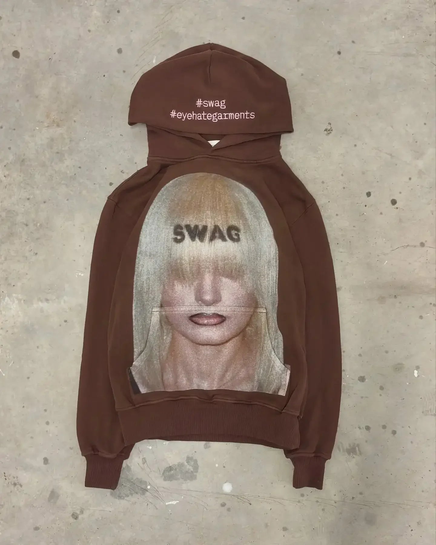 Vintage Embroidery Print Hoodies Women Grunge Sweatshirt Tops Streetwear Harajuku Gothic Y2k Style Hoodie Women Clothing