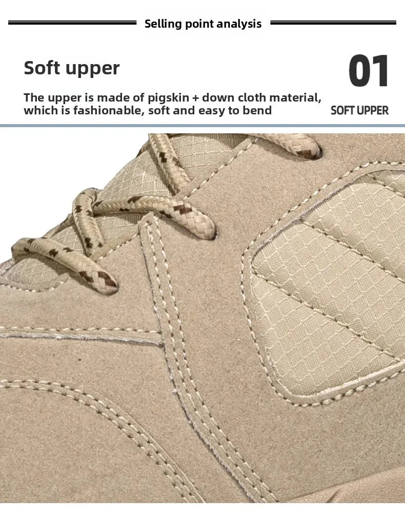 Thickened Winter Snow Boots Men's High Top Cotton Outdoor Sports Boots Couples Snow Shoes Anti-wear Comfortable Warm Zapatillas