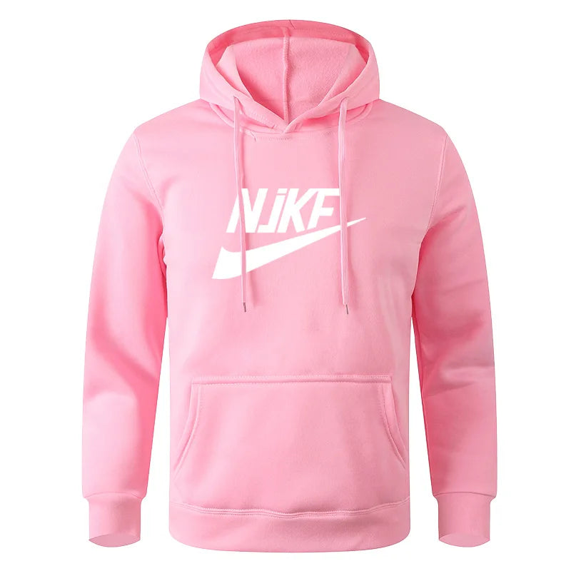 New autumn and winter men's and women's fleece hoodies for foreign trade, casual sports, fashionable men's hoodies