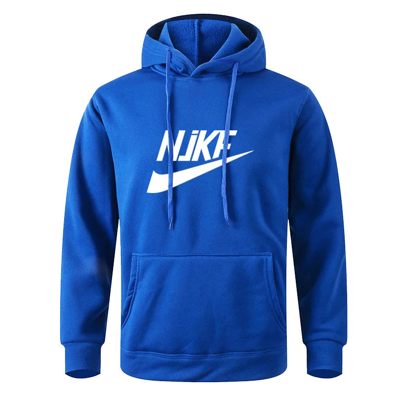 New autumn and winter men's and women's fleece hoodies for foreign trade, casual sports, fashionable men's hoodies