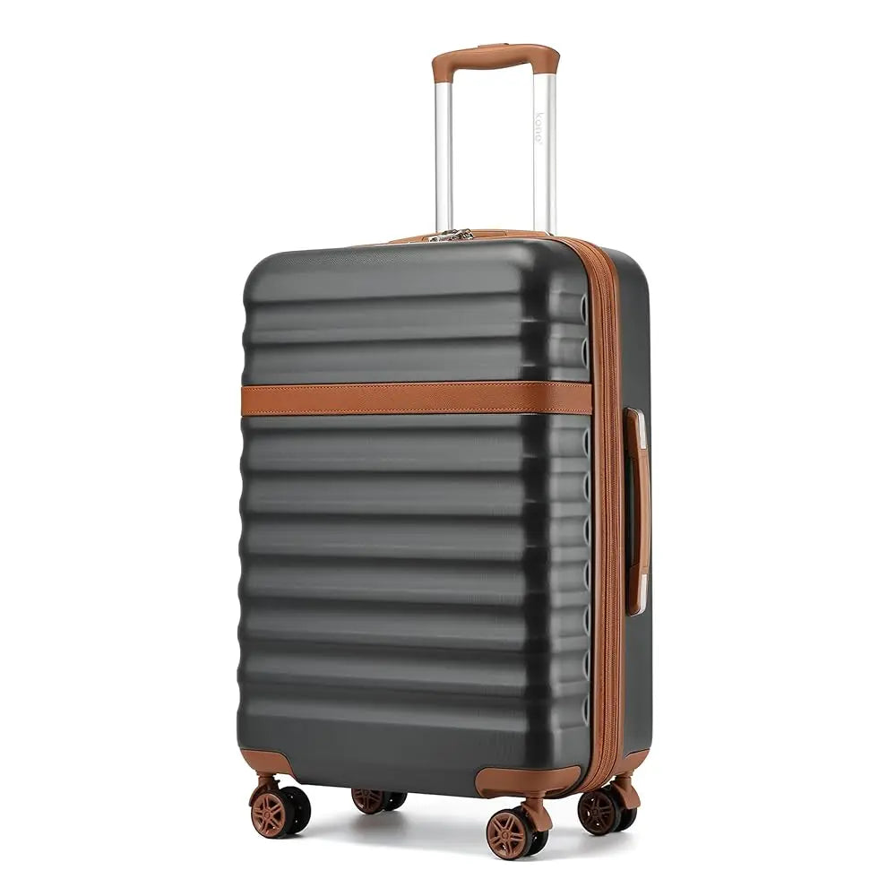 KONO ABS + PC hard case with 4 wheels, TSA lock trolley hand luggage/suitcase (55/65/75cm)