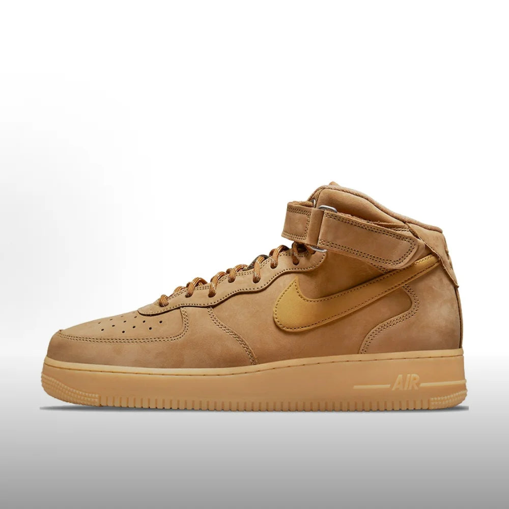 Nike Air Force 1 '07 Mid Unisex Casual Sneakers Iconic Leather Mid-Top Classic Comfort Shoes CW2289-001