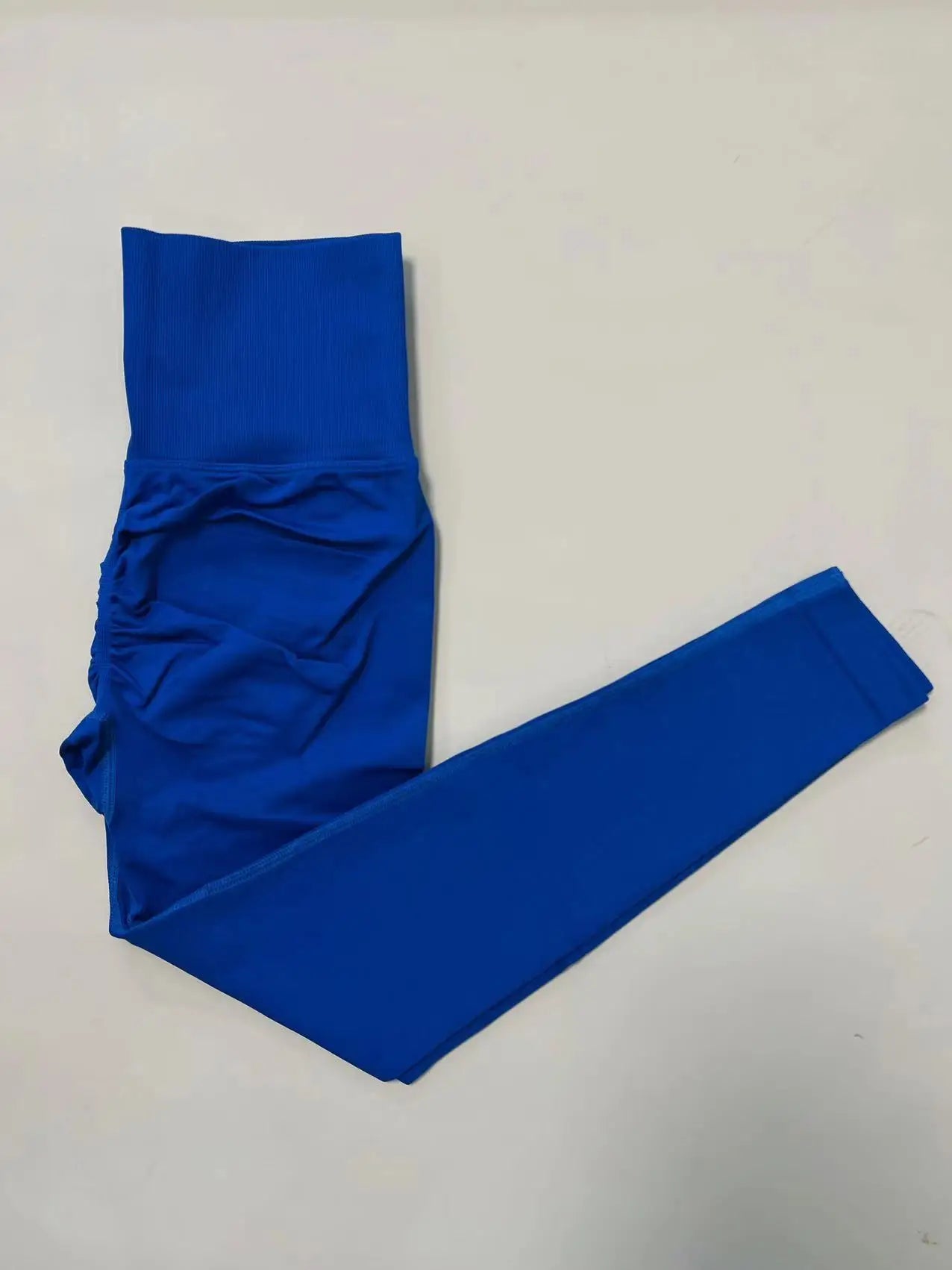 Women High Waist Scrunch Gym Leggings Butt Elastic Solid Workout Yoga Running Tights Casual Outdoor Sports Training Leggins