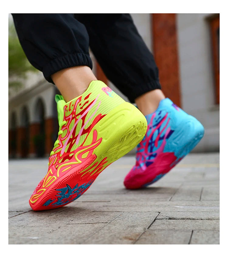 Men Basketball Shoes Outdoor Unisex Breathable Athletic Unisex Trainer Women High Quality Sneakers Running Light Sports Shoes