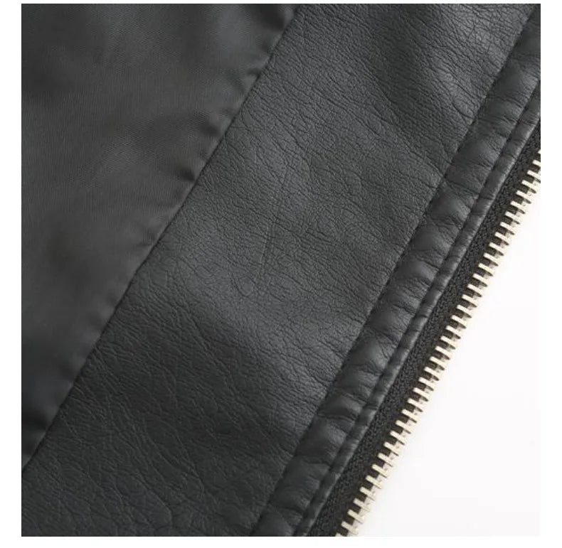 Women's Elegant Stand-up Collar Solid Jacket 2022 Female Three-dimensional Pattern Coat S-4XL New Pu Faux Leather Jacket Women