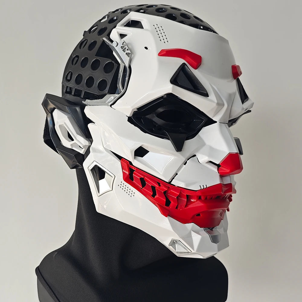 Cyberpunk Masks Clown Braids 2d Cosplay Resin Custom Products Halloween Anime Role-Playing Props And Gifts Toys