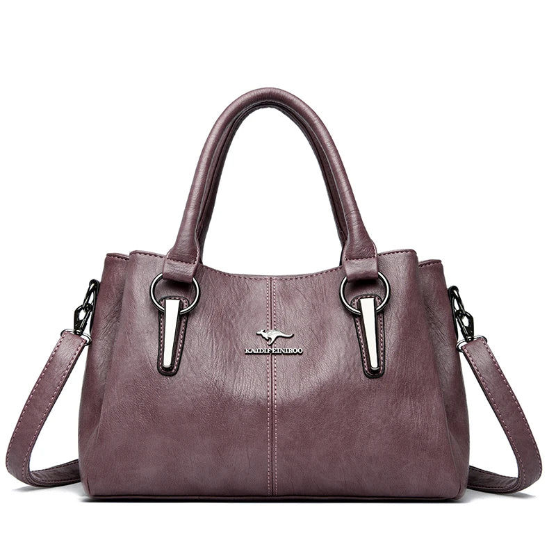 High-quality Soft Leather Luxury Handbags Women Bags Designer High-capacity Ladies Crossbody Hand Bags for Women 2024 Sac A Main