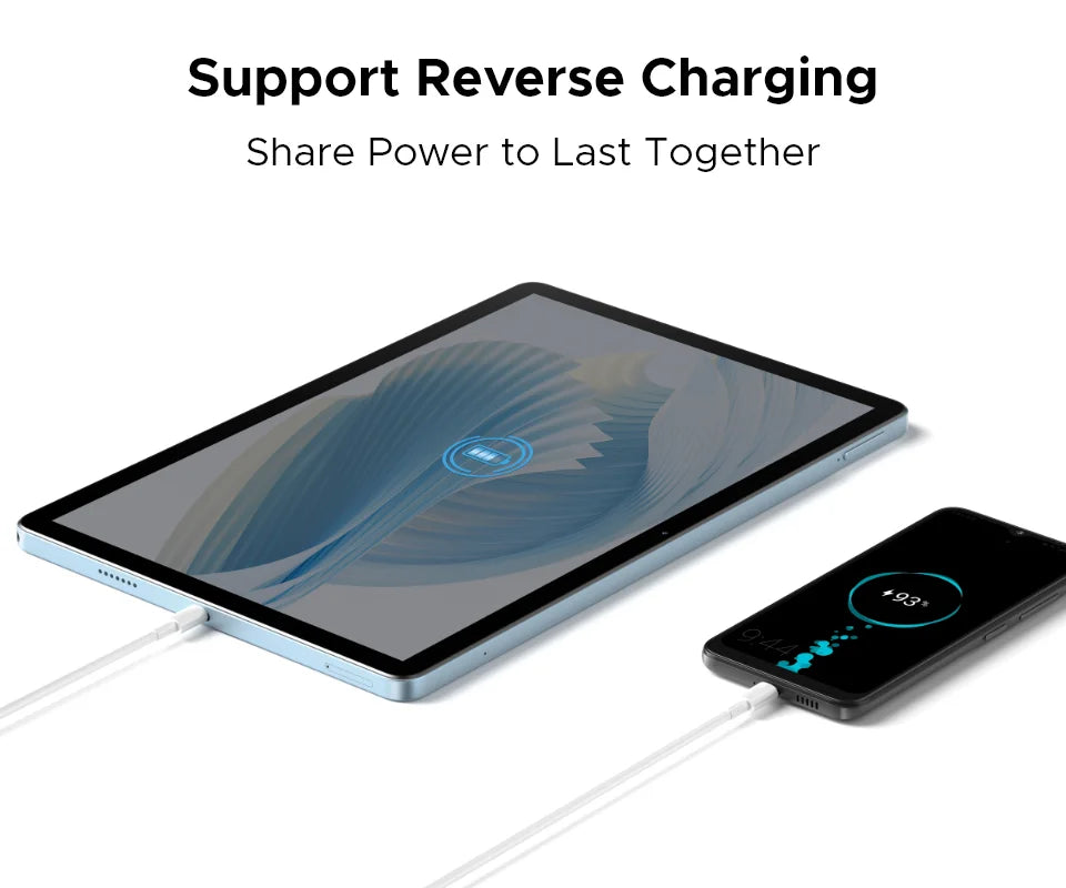 DOOGEE U11 Android 15 Tablet 11" Ultra-clear 90Hz Display 16GB(4+12) 128GB 8580mAh Battery Unisoc T606 octa-core Dual Speaker