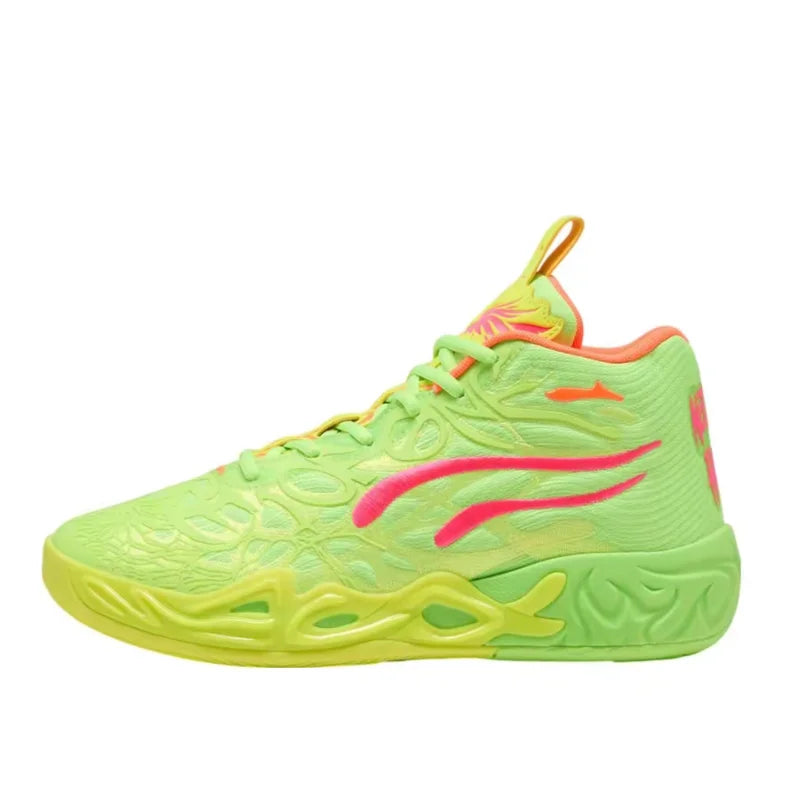 Puma MB.04 Ball 4 Men's Fashion-Forward Basketball Shoes with Multi-Functional Support, Comfort, and Slip-Resistance 310837-01