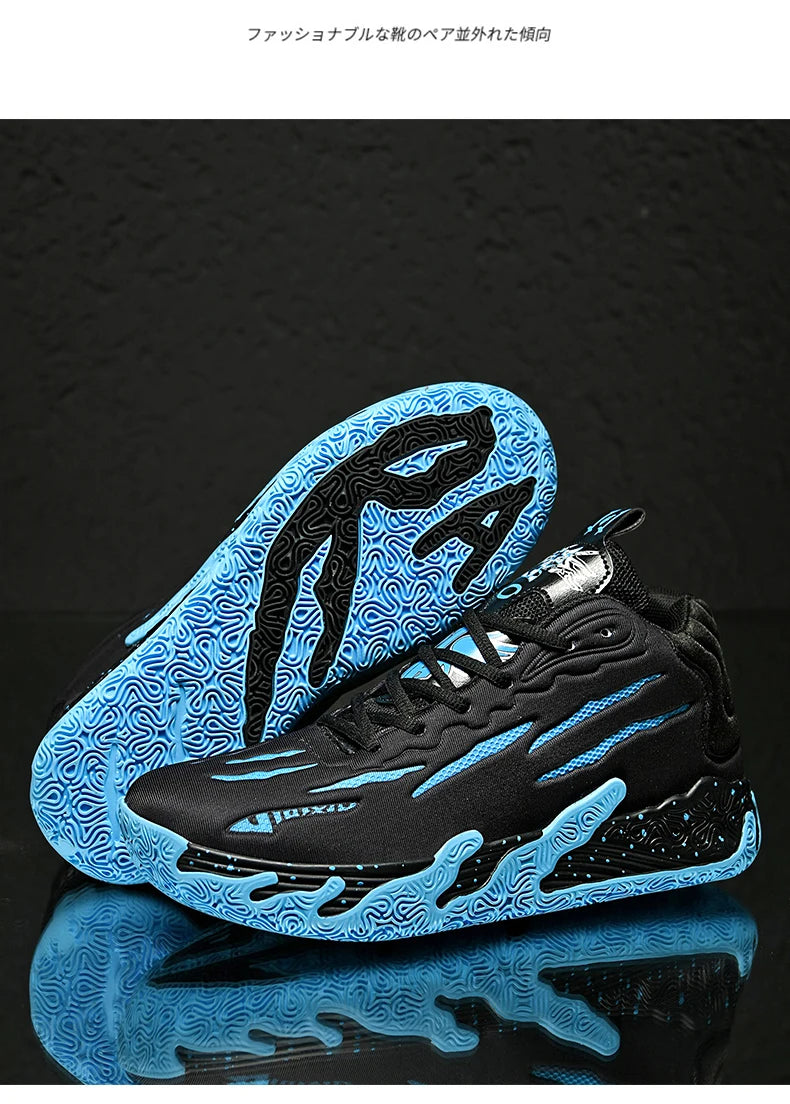 Three Ball Three Generation Lamelo Ball MB.01 Basketball Shoes Men's Actual Combat Cushioned Low-Top Sneakers Cushioned Rebound