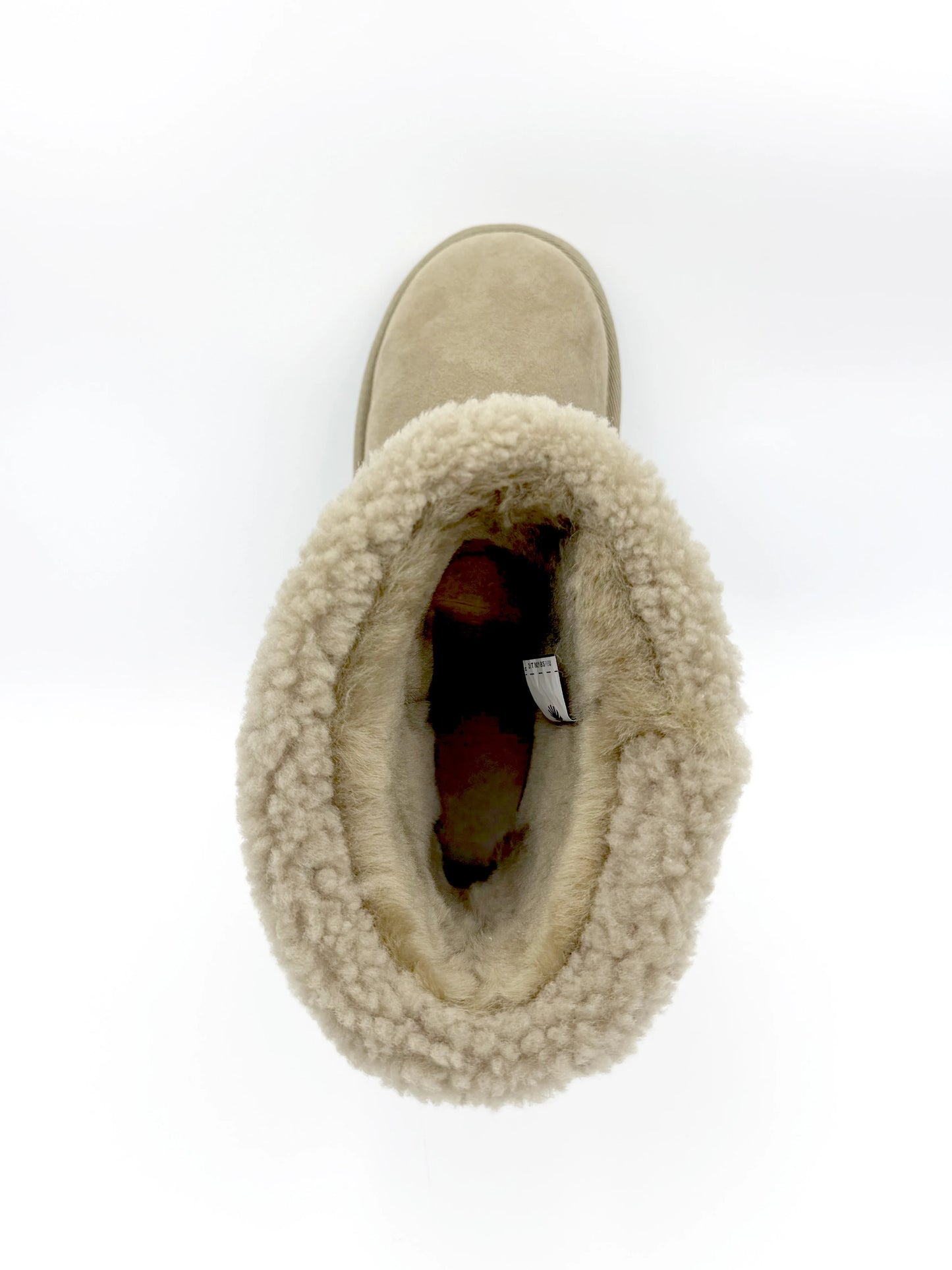 Women’s Genuine Sheepskin Winter Boots Fur Lined Warm Snow Boots Soft Shearling Ankle Boots Lightweight EVA Sole