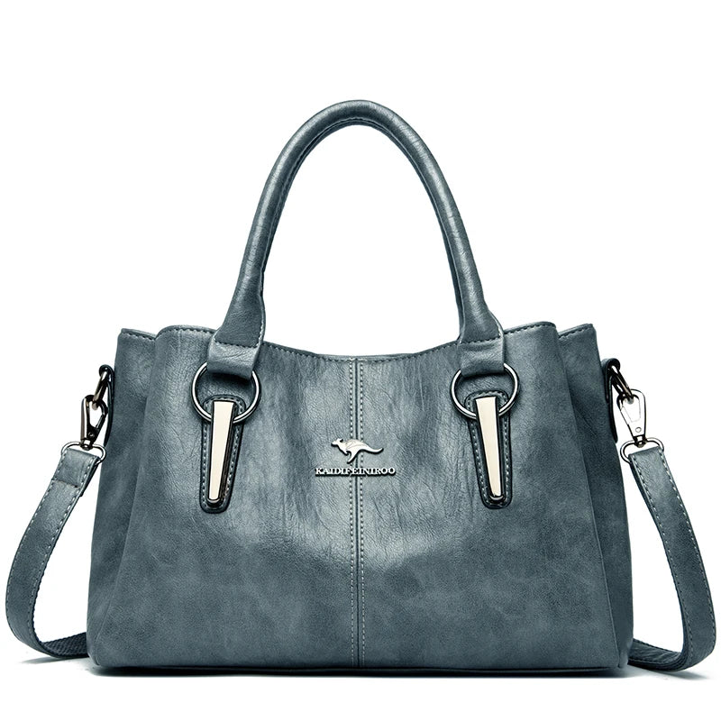 High-quality Soft Leather Luxury Handbags Women Bags Designer High-capacity Ladies Crossbody Hand Bags for Women 2024 Sac A Main