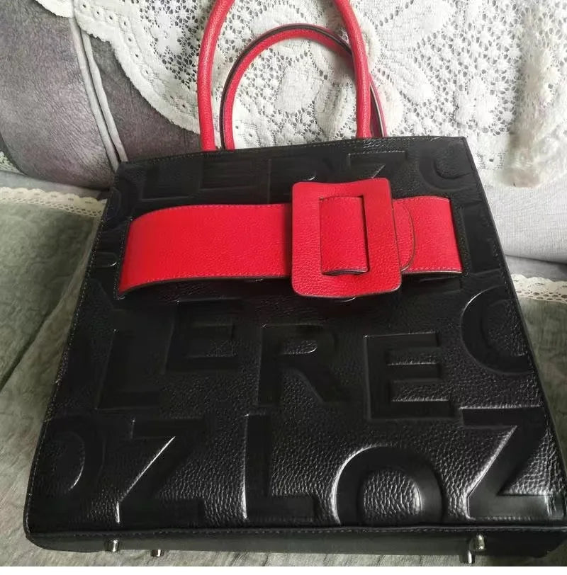 ZOOLER Woman Handmade 100% Real leather Handbag Genuine leather Cowskin Women shoulder Bags Shopping  Tote Bags In Stock #WP3960